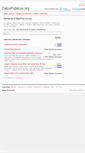 Mobile Screenshot of datospublicos.org
