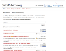 Tablet Screenshot of datospublicos.org